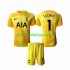 Camisola Tottenham Hotspur Hugo Lloris 1 Guarda-redes Criança Equipamento Primeiro 2022-2023 Manga Curta
